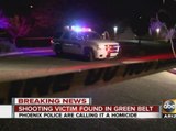 Shooting victim found in Green Belt