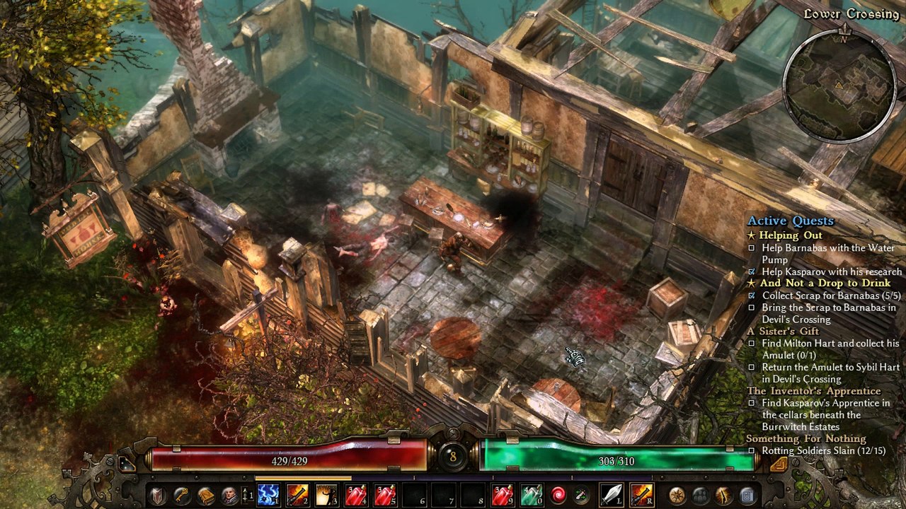 Grim Dawn running on LENOVO Y500 NVIDIA GT 750M gameplay
