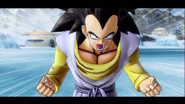 Dragon Ball Z Ultimate Tenkaichi - Hero Mode Going Super Saiyan 3 (Close Enough)
