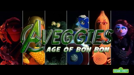 Sesame Street: The Aveggies- Age of Bon Bon (Avengers Parody)