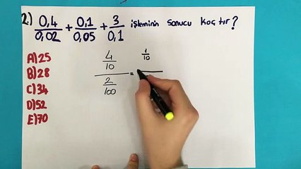 2016 Ygs Meb Deneme 3 - Çözmeden Sınava Girmeyin-2.Soru Çözümü