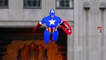 Captain America Vs Ironman Cartoons For Kids Finger Family Nursery Rhymes | Captain America Vs Hulk