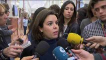 Sáenz de Santamaría pide respeto al PP en la decisión de no apoyar a Sánchez