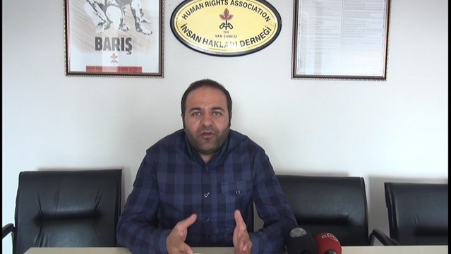 İHD Van Şube Başkanı Murat Melet Şimdi de beyaz rangerlerin ortada dolaştığını herkes biliyor