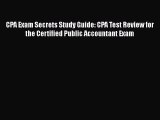 [PDF] CPA Exam Secrets Study Guide: CPA Test Review for the Certified Public Accountant Exam