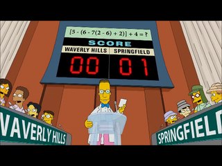 Kate Bush - PI .. On The Simpsons , Season 26 Episode 22 ..