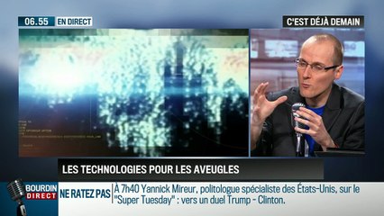 La chronique d'Anthony Morel: La technologie se met au service des aveugles – 02/03