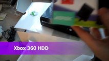 Installing Xbox 360 Slim E super Slim 4gb Arcade 250GB Hard Drive HDD Microsoft