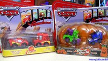 CARS Holiday Pumpkin Mater - Blue Sarge with Flames Race Rods Mini Adventures Disney Pixar