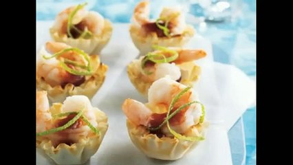 Сырная закуска с креветками