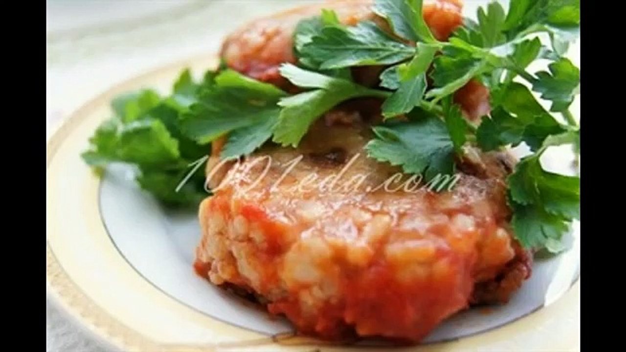 Тефтели с грибами