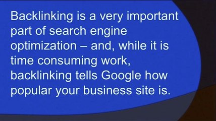 What is Back Linking