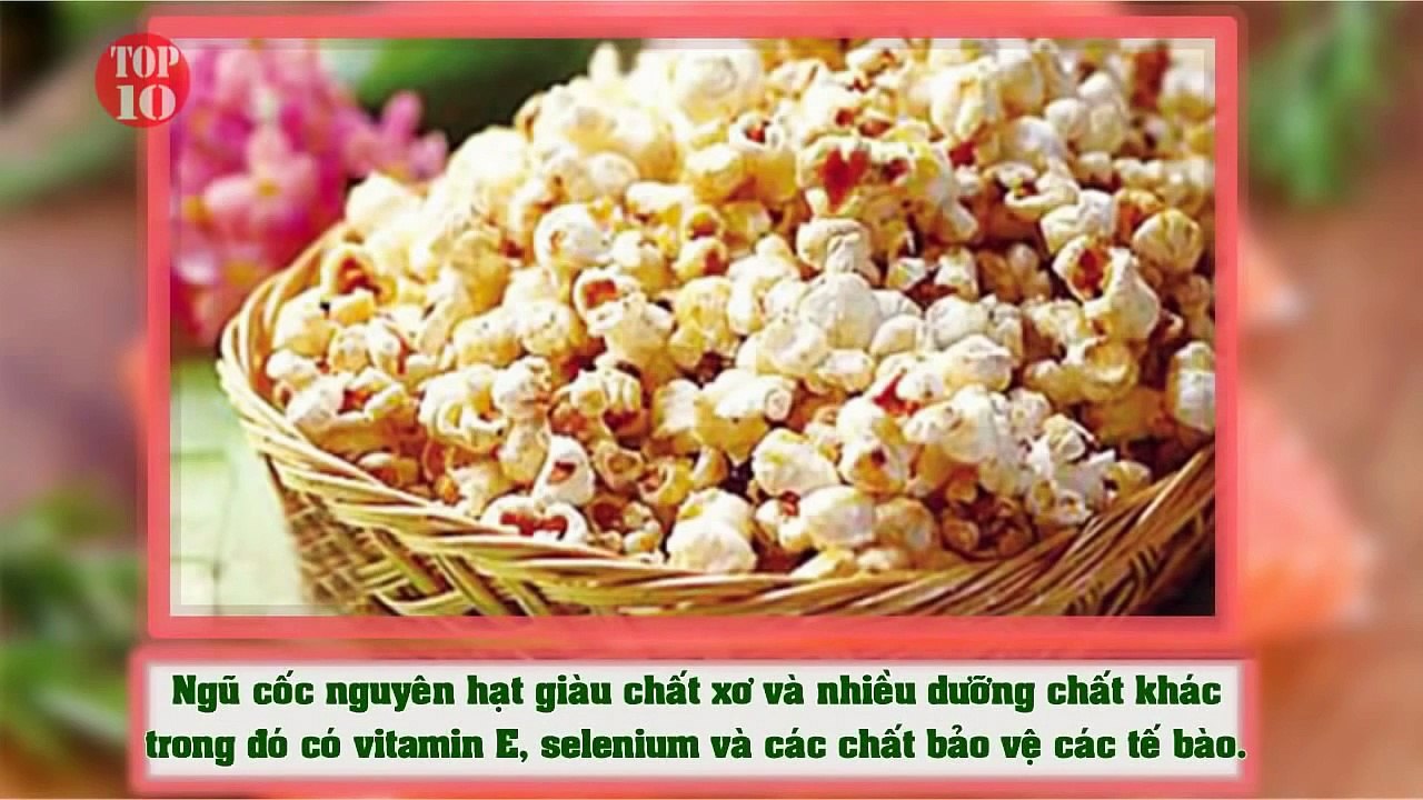 SỨC KHỎE- 10 LỌAI THỰC PHẨM TỐT CHO SỨC KHỎE BÀ BẦU