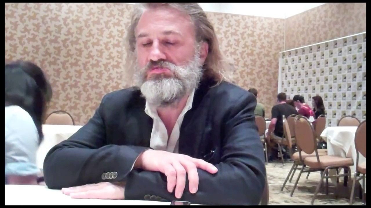 Christoph Waltz Interview Django Unchained
