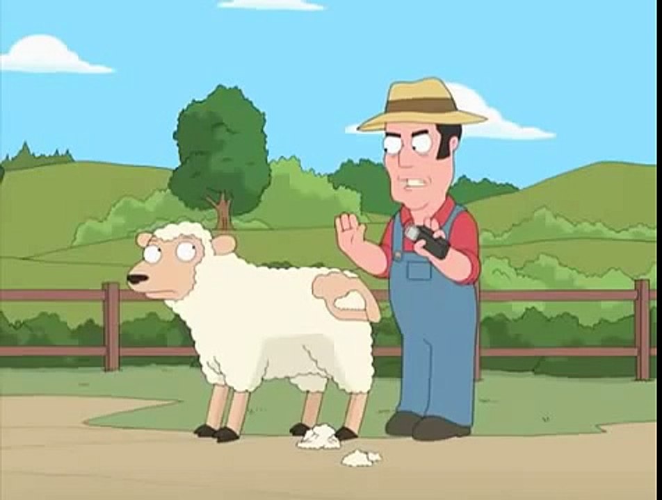 family guy sheering sheep