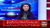 Ary News Headlines 26 February 2016 , New Green Line Buses In Karachi