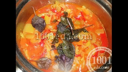 Тушеный сладкий перец