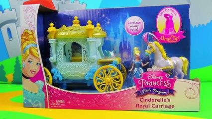 Cinderellas Royal Carriage Disney Princess Little Kingdom Toy Review. DisneyToysFan