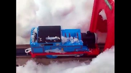 Trackmaster Fisher Price Thomas and friends Accidents Happen on Snowy Sodor Mountain Continued.