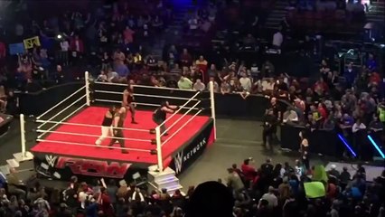 Team Roman Reigns Attact Wyatt Family (Went Off Air)