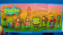 Kinder Surprise eggs Nickelodeon SpongeBob Squarepants Surprise egg SpongeBOB!