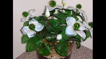 Цветок из стекла