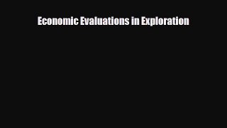 PDF Economic Evaluations in Exploration Ebook