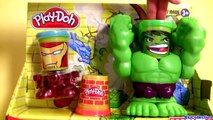 Play Doh Smashdown Hulk Can-Heads Featuring Iron Man From Marvel the Avengers Superheroes