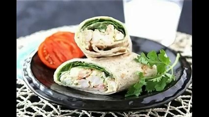 Рулет из лаваша с креветками