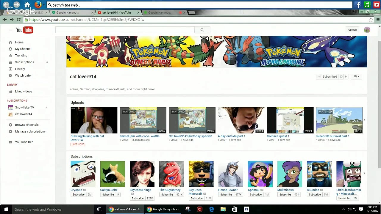 Random drawings! :3 with Cat Lover914 :D