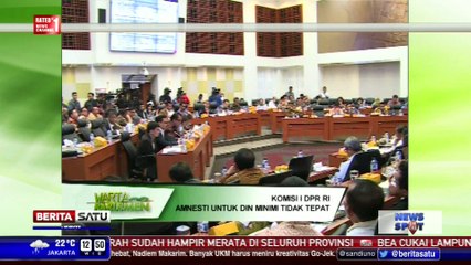 Download Video: DPR Kritisi Keputusan Pemerintah Beri Amnesti ke Din Minimi