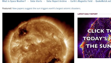 Earthquake Warning, Magnetic Storms | S0 News Feb.18.2016