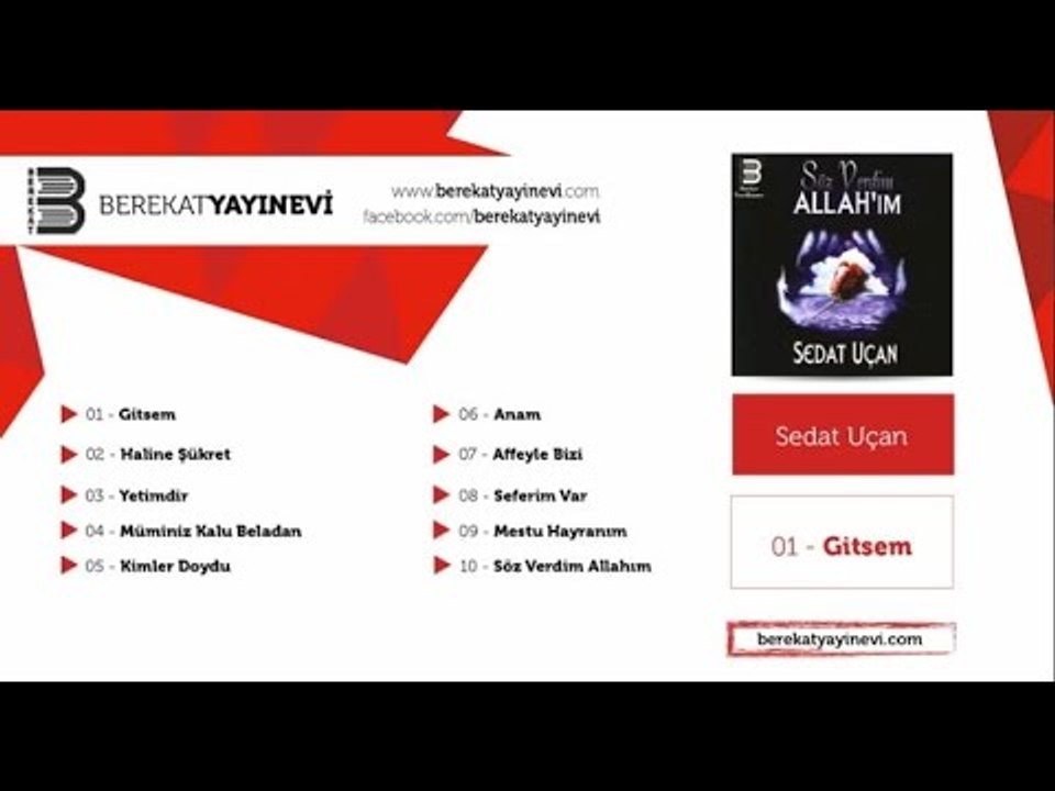 Sedat Uçan - Söz Verdim Allah'ım
