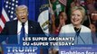 Clinton et Trump, grands gagnants du «Super Tuesday»
