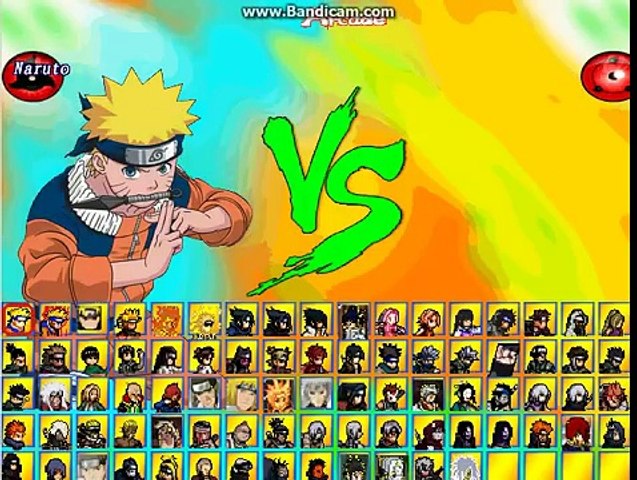 Mugen Characters Naruto - Colaboratory