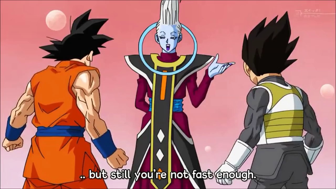DB Super - Goku & Vegeta Training With Whis (Part 2)