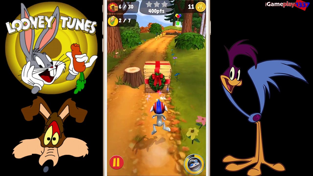 LOONEY TUNES DASH 3 - Episode 1: Wabbit Season (Levels 1-15) - Game Walkthrough