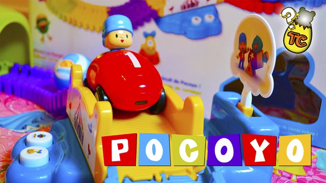 POCOYO RACE TRACK CIRCUIT BANDAI TOYS FOR KIDS | Toy Collector