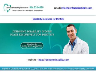 Best Disability Insurance for Dentists