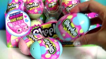 SURPRISE Play Doh Eggs Shopkins Season4 Easter Eggs Holiday Edition 2016 Play-Doh Peppa Pig Stampers