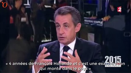 « Impuissance », « improvisation » : Nicolas Sarkozy attaque violemment François Hollande