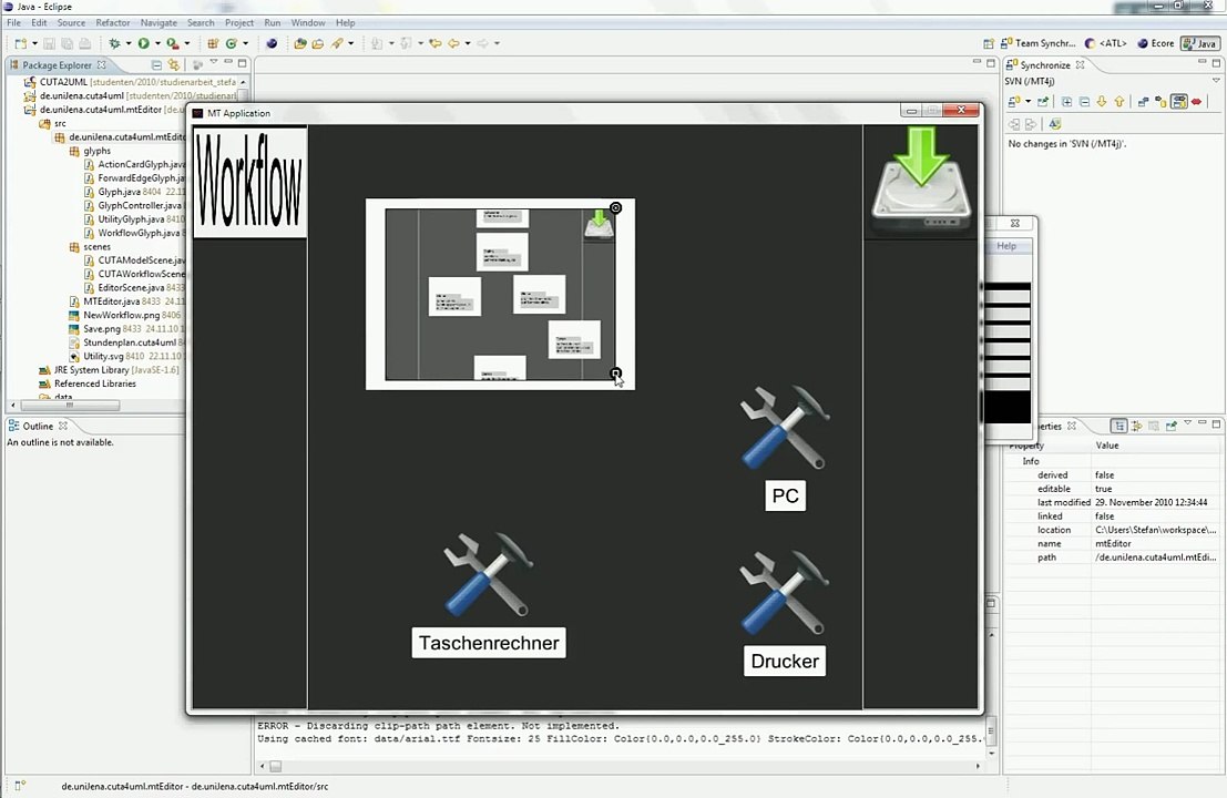 CUTA4UML-Editor Diary-Part 2