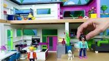 Playmobil aventuras en la casa moderna de Playmobil en español Mundo juguetes videos de P