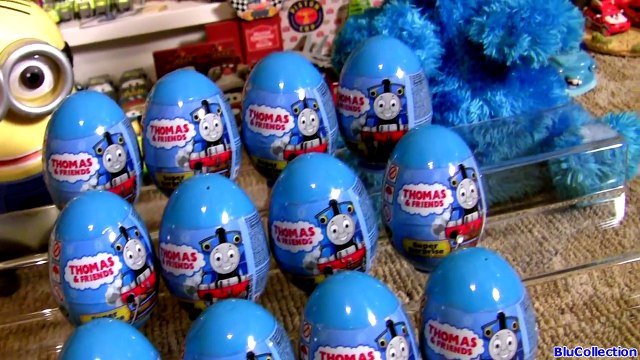 12 Thomas Surprise Easter Eggs Playdoh Surprise Kinder Egg Cookie Monster Disney Pixar Cars