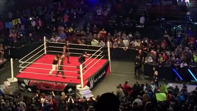 Team Roman Reigns Attact Wyatt Family (Went Off Air)