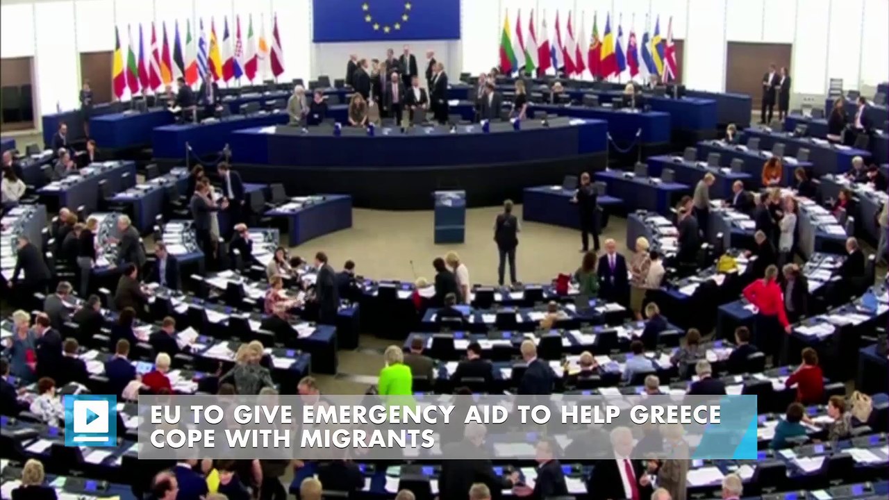 EU to give emergency aid to help Greece cope with migrants