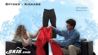 2014 Spyder Kickass Mens Pant Overview by SkisDOTcom