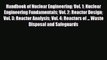 Download Handbook of Nuclear Engineering: Vol. 1: Nuclear Engineering Fundamentals Vol. 2: