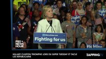 Hillary Clinton triomphe lors du Super Tuesday et tacle les Républicains (vidéo)