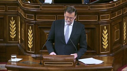 Rajoy a Pedro Sánchez "Es usted un bluf"